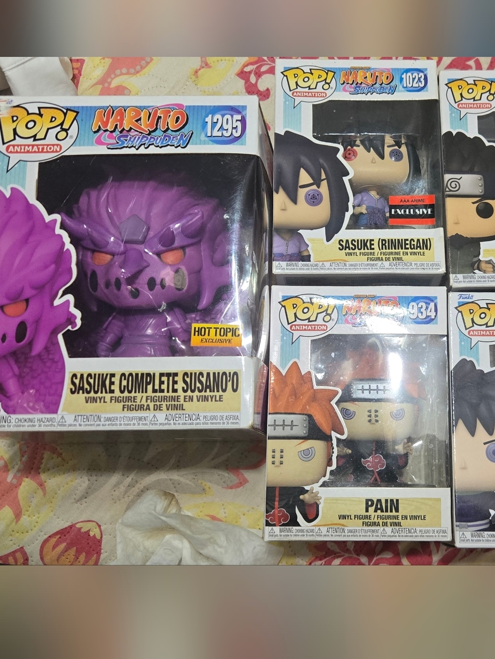 Naruto Shippuden Sasuke Complete Susano'o , Pain ,madara , A Pop! Vinyl - Purple